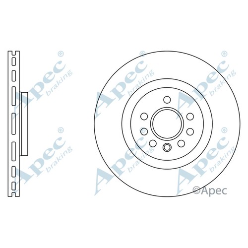 Brake discs vented for saab - 2x,