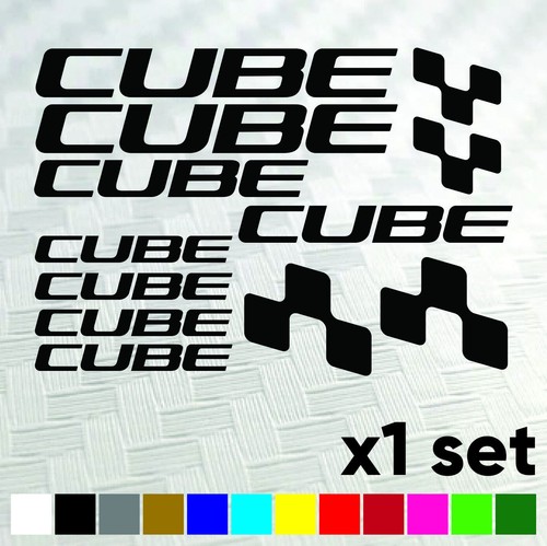 Cube bike stickers vinyl decal - stickers,