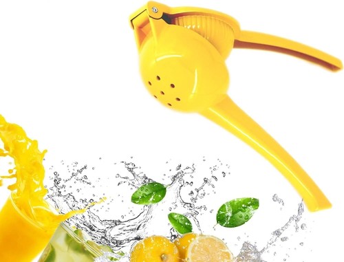Stainless steel lemon squeezer - steel,