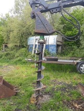 Post Hole Drill Auger Hydraulic Mini Digger