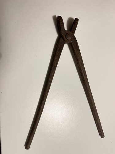 Blacksmith tongs forged steel - blacksmith,