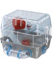 Ferplast COMBI 1 FUN Innovative Hamster Cage - 41 cm L x 30 W x 33 H. Damaged