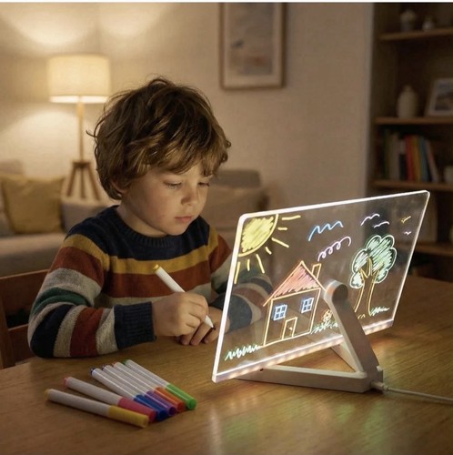 Kids led art drawing - led, &