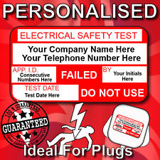 PAT Test FAILED Labels x 130