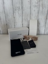 Prada Sunglasses Morph Wraparound Frame Peach Rimless UV Protective NEW