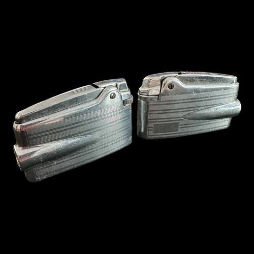 Pair vintage ronson - vintage, silver