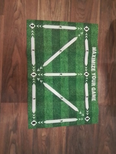 Soccer football training mat - training,