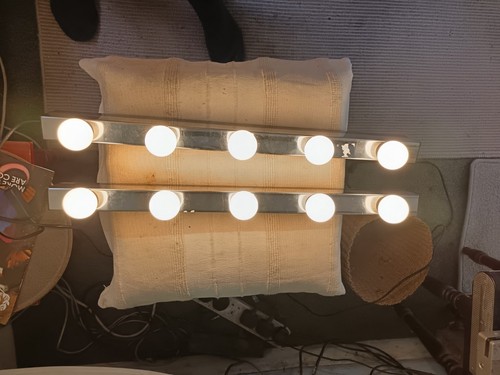 Ikea bulb led vanity - x2,