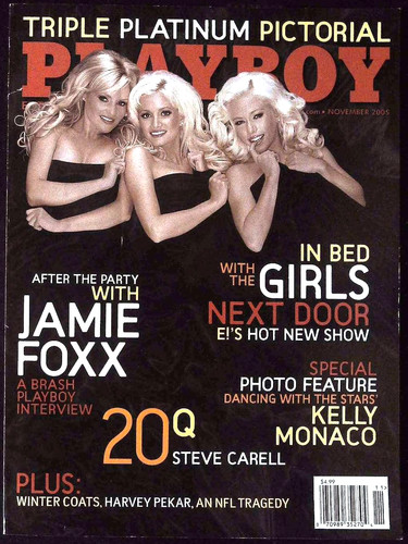 Playboy magazine nov 2005 - magazine,