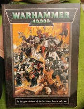 Warhammer 40k Rulebook 3th Oop Rare 1998 Good Condition
