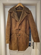 Sheepskin Retro Coat bailys of Glastonbury  Size 42
