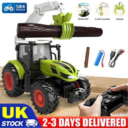 Remote controlled tractor - controlled,