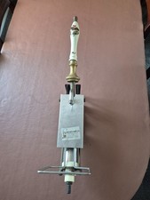 Vintage Hi-Gene Beer Engine Hand Pump with Ceramic Hunting Scene Hand Pull