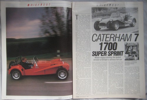 1987 caterham seven 1700 super - 1987,
