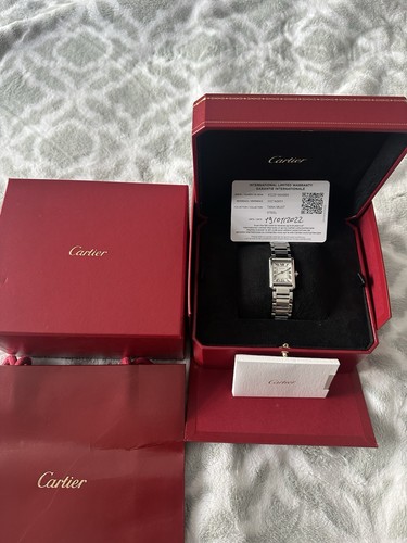 Cartier tank solo steel - cartier, ladies