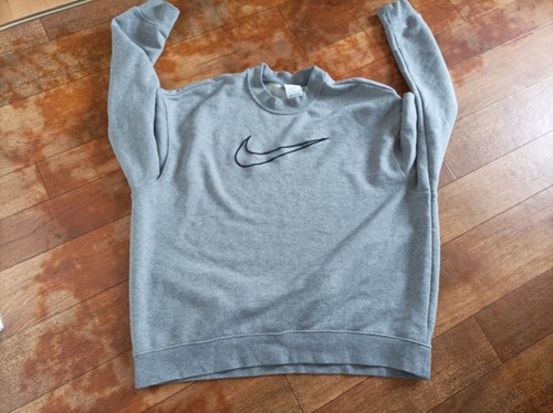 Nike sweatshirt grey - nike, crew