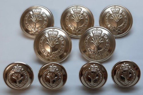 Welsh button set - welsh, british