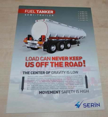 Serin fuel tanker trailer - fuel,