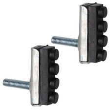 2x Brake pad block 40mm bike cycle Solex VeloSolex blocks pads moped vintage