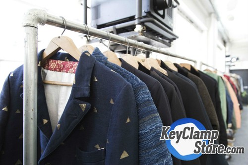 Vintage clothing rail - rail, kit