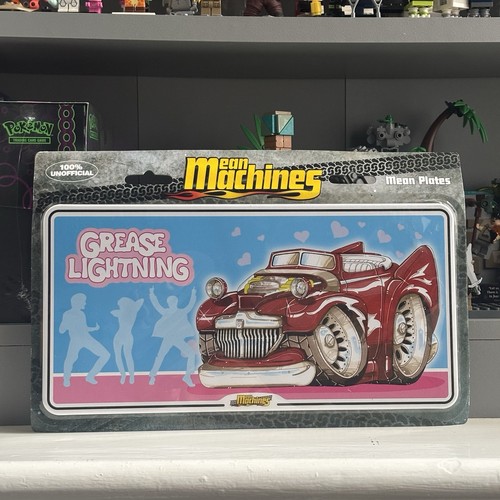 Mean machines plates - mean,