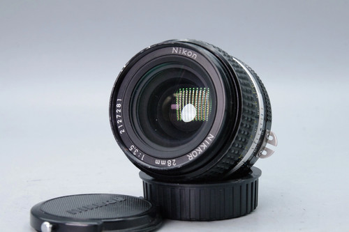 Nikon nikkor 28mm f3 - ai-s, f3.5