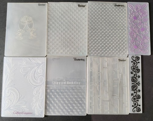 Mixed embossing folders - mixed, x