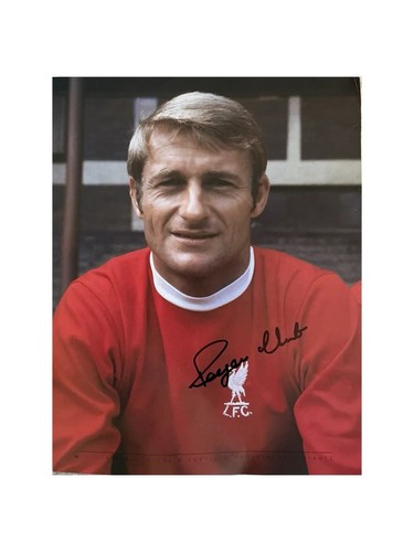Roger hunt autograph liverpool - hunt,