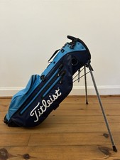 Titleist StaDry Player 4 Waterproof Stand Bag Still Sealed – Blue – With Straps