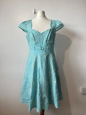 Karen Millen Blue Aqua White