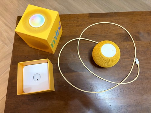 Apple homepod mini yellow - apple,
