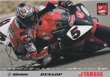 Richard Wren Hand Signed Promo Card BSB Autograph Superbikes