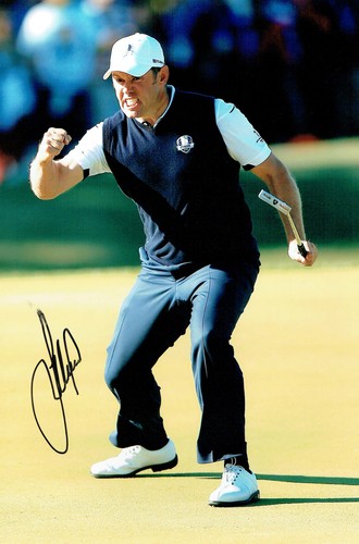 Lee westwood 12x8 photo - photo, signed