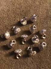 Pewter buttons 11mm patterned