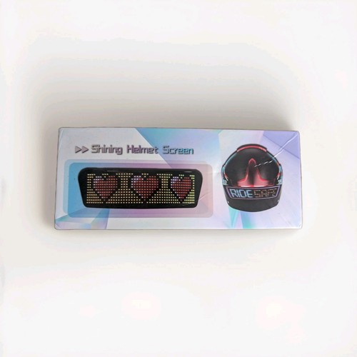 Led helmet display - led, motorcycle