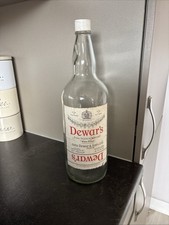 Dewars Whiskey Bottle Large