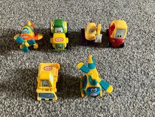 6 little tikes diecast metal small cosy coupe cars digger planes bundle 2"