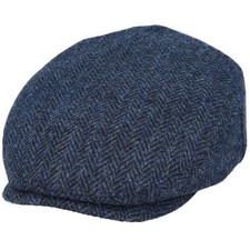 Harris Tweed Wool Flat Cap