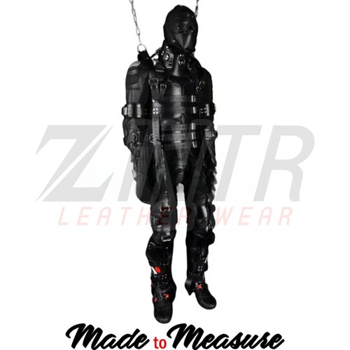 Leather bdsm suspension - bdsm,