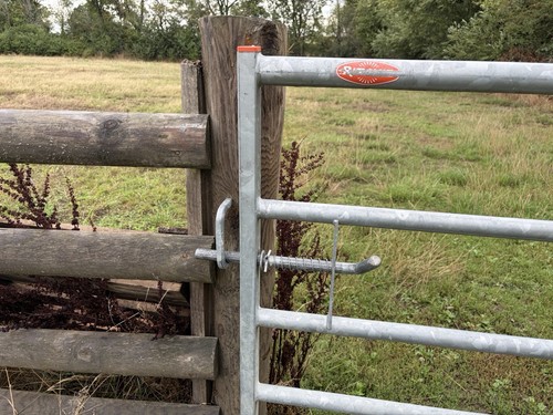 10ft galvanised metal farm - galvanised,