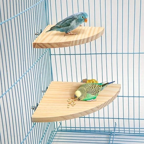 Bird cage corner perch - cage,