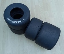 Maxxis Sport Slick Tyres, 2 x Test Days Old,   Go Kart,Rotax Max,NKC,S12