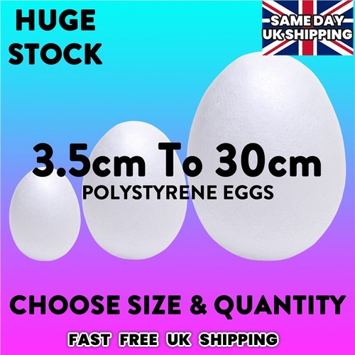 30mm 300mm polystyrene eggs - to,
