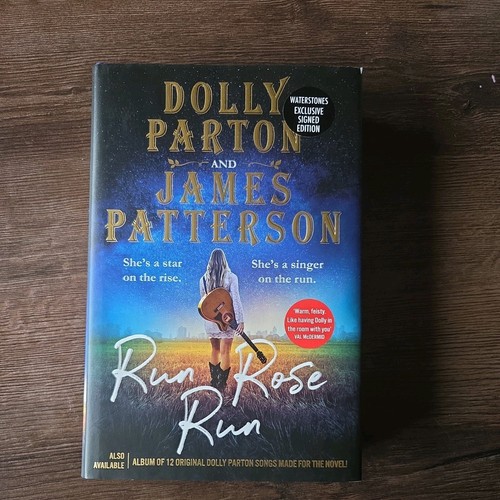 Signed dolly parton run - signed, rose