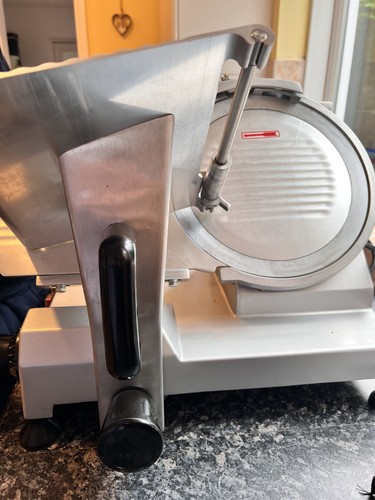 Electric meat slicer - meat, 10"