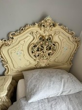 Silik Italian Single Bed Frame And Side Table