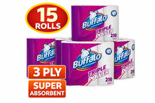 Kitchen Roll 15 Rolls 3 Ply
