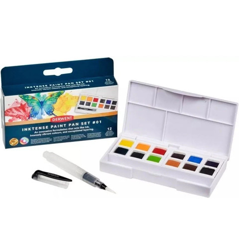Derwent inktense paint - paint, pan