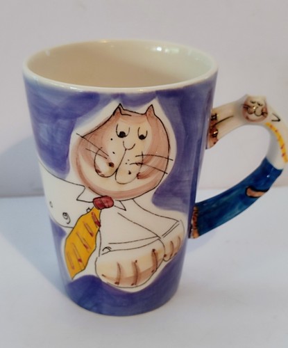 Whittards cat mug - whittards, tall