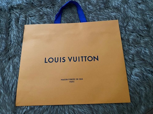 Louis vuitton gift bag saffron - louis,